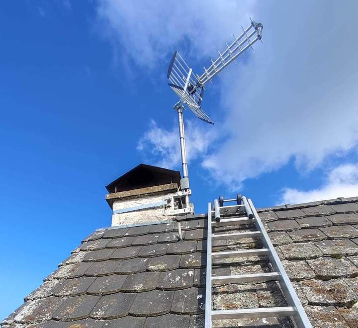 Installation d'antennes, Saint-Paul-des-Landes